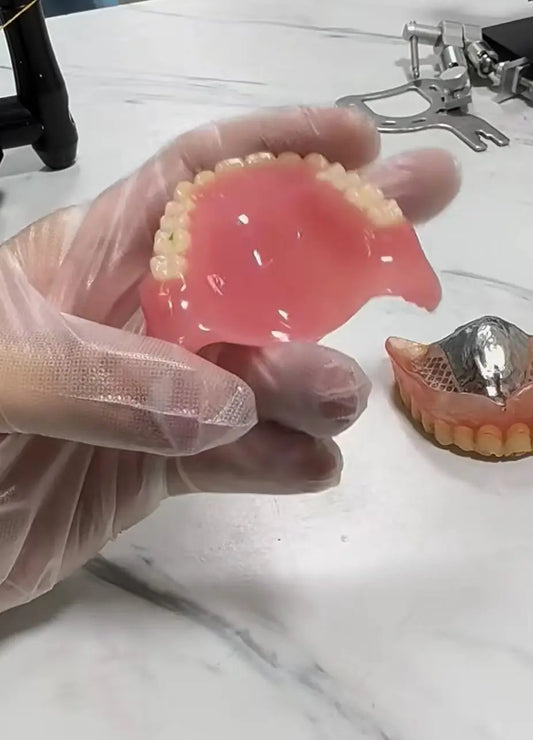 Slim Custom Fit Dentures Boil to Shape Comfort Denture