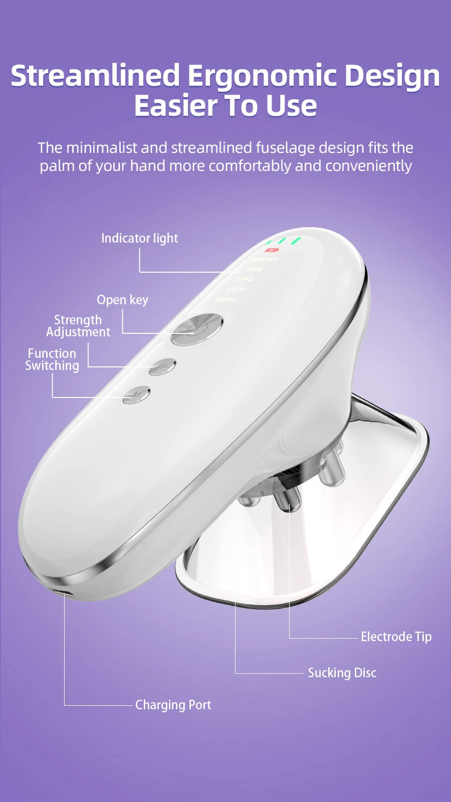 Anti Cellulite Body Sculpting Massager & Skin Tightening Machine - 16