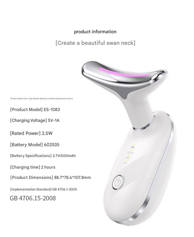 Red Light LED Facial Massager Face Sculpting Tool