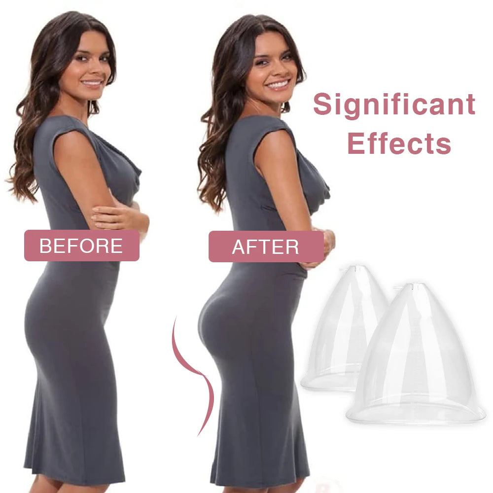 Breast Enlargement and Buttock Lifting Vacuum Suction Cup Set - 6