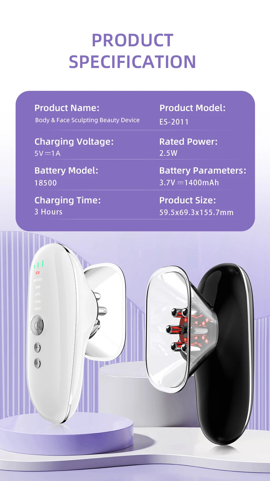 Anti Cellulite Body Sculpting Massager & Skin Tightening Machine
