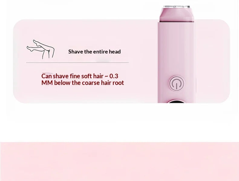2 in 1 Electric Shaver & Painless Bikini Trimmer for Women - 14