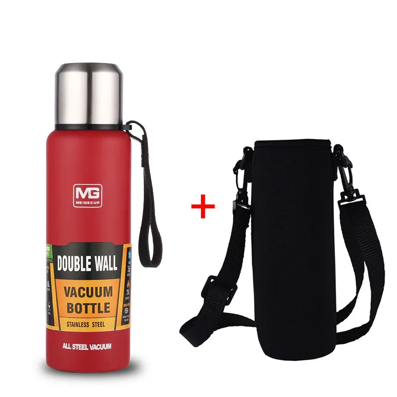 Upors Large Stainless Steel Vacuum Flask Insulated Water Bottle 1.5L - 10