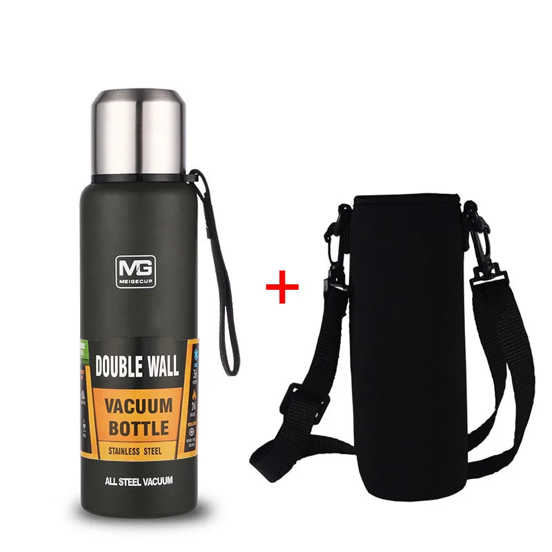 UPORS Stainless Steel Vacuum Insulated Water Bottle Large Thermal Flask - 9