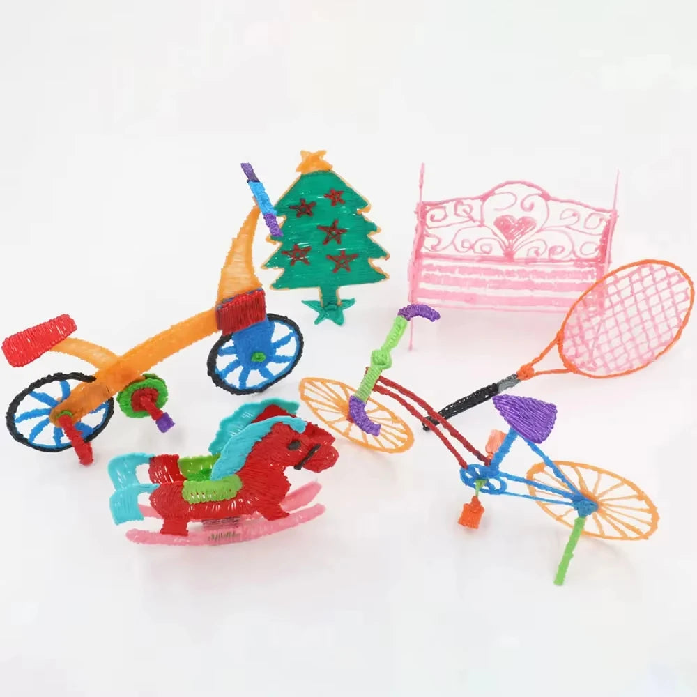 Kids 3D Printing Pen DIY Drawing Pen & Filament Toy