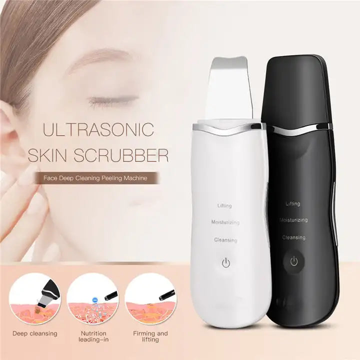Ultrasonic Skin Scrubber Spatula Blackhead Remover - 7