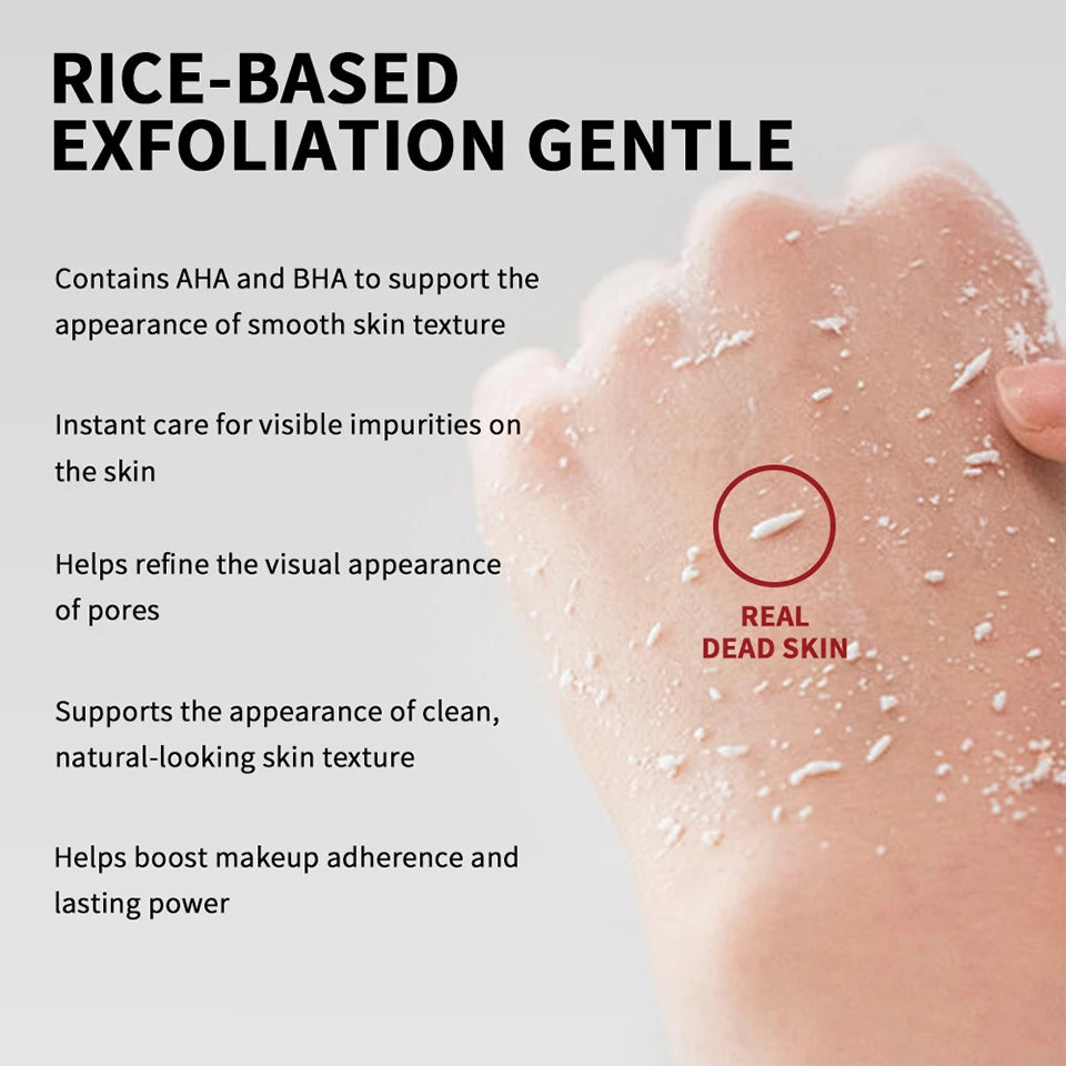 White Black Rice Exfoliating Serum Peeling Hydrating Toner - 10