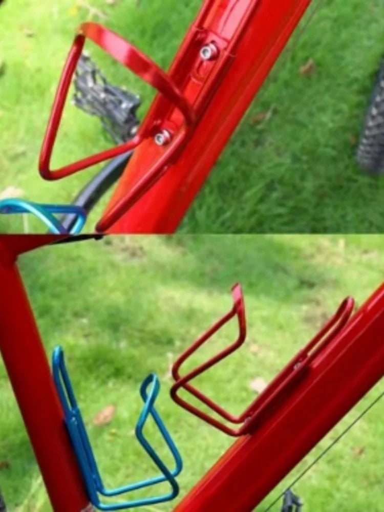 Aluminum Bike Water Bottle Cage Lightweight Cycling Drink Holder Mount - 7