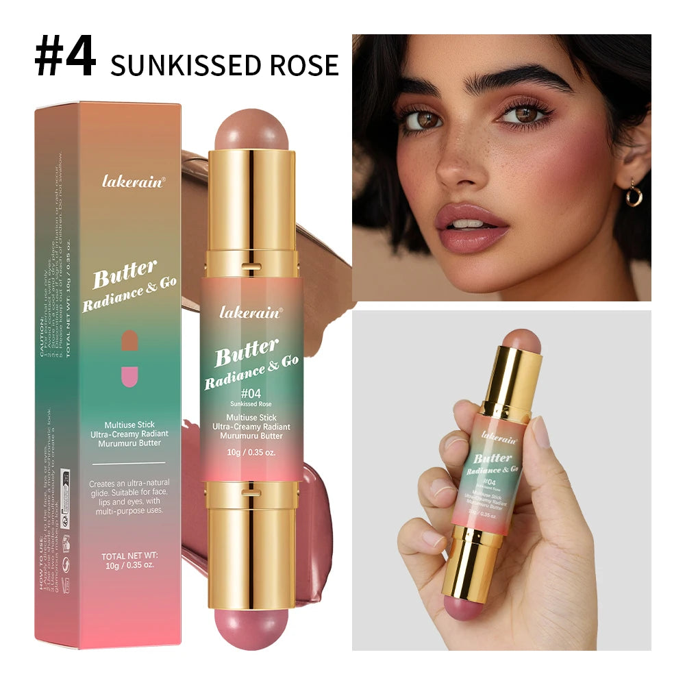 Double Headed Bronzer Blush Stick Multiuse Contouring Makeup