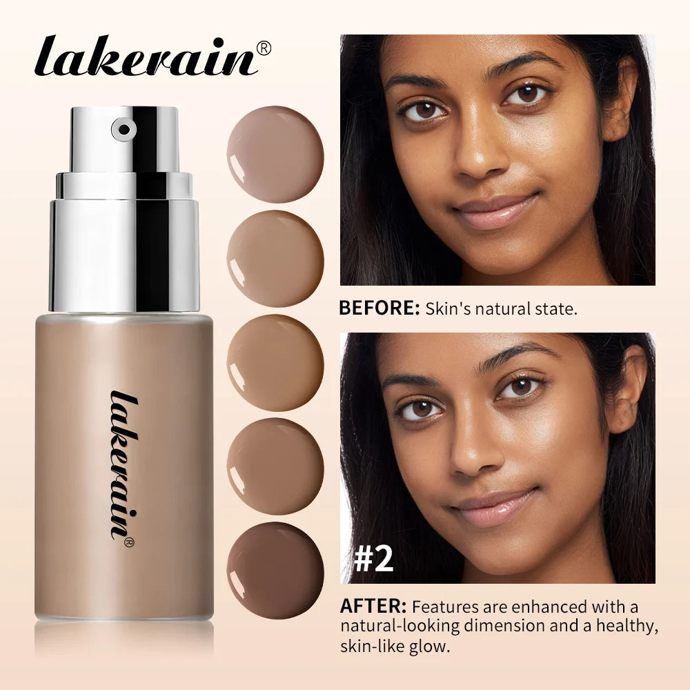 Multi-Use Liquid Foundation Bronzing And Shaping Serum Makeup