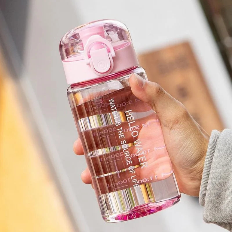 550ml Sports Water Bottle Leak Proof Gym Fitness Hydration Flask - 10