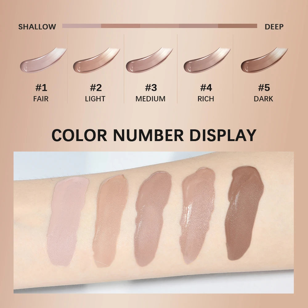 Lakerain Hydrating Tinted Foundation Cream Concealer - 6