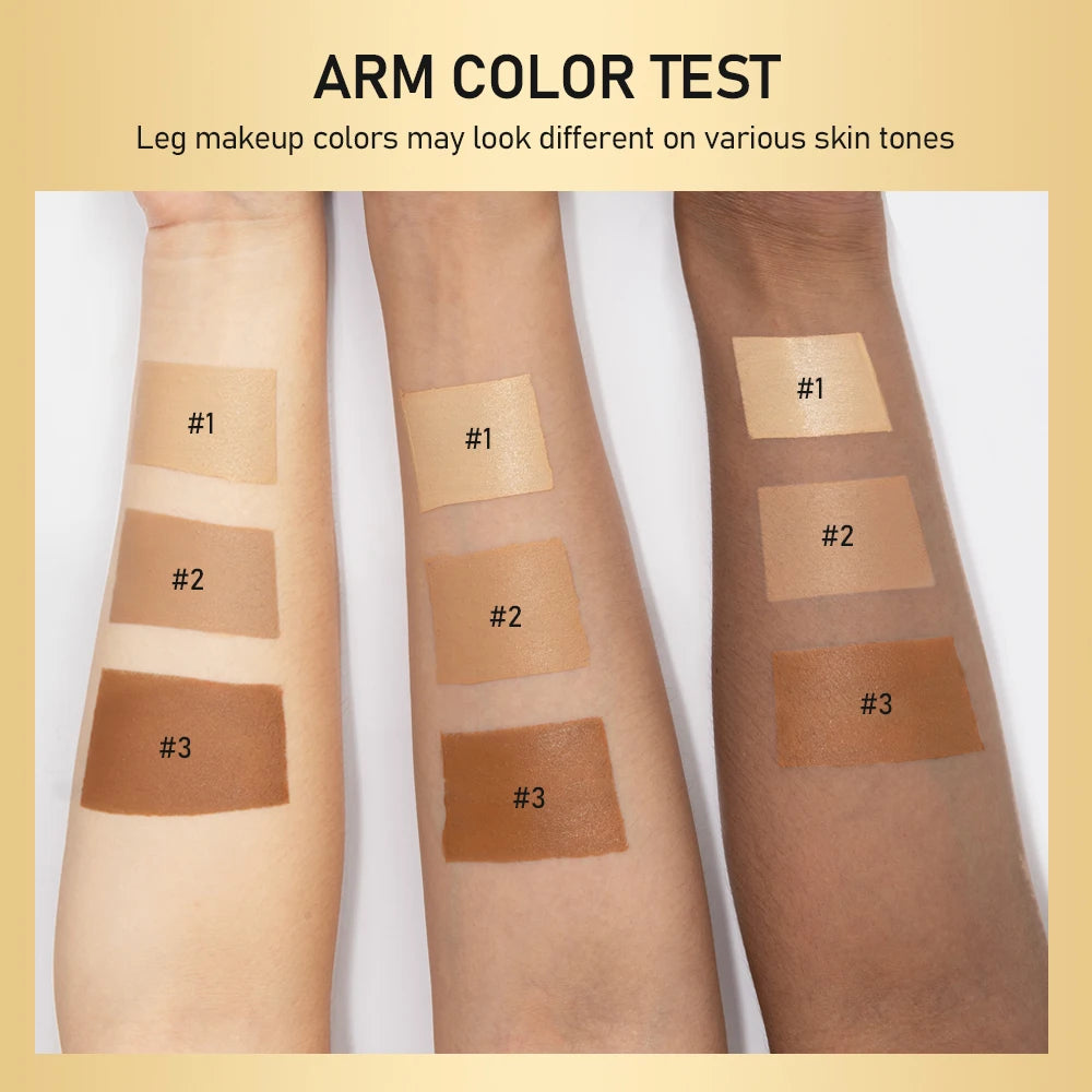 Leg Makeup Waterproof Foundation Moisturizing Blemish Cover Lotion - 5