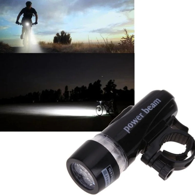 USB Rechargeable Bicycle Headlight LED Cycling Safety Flashlight