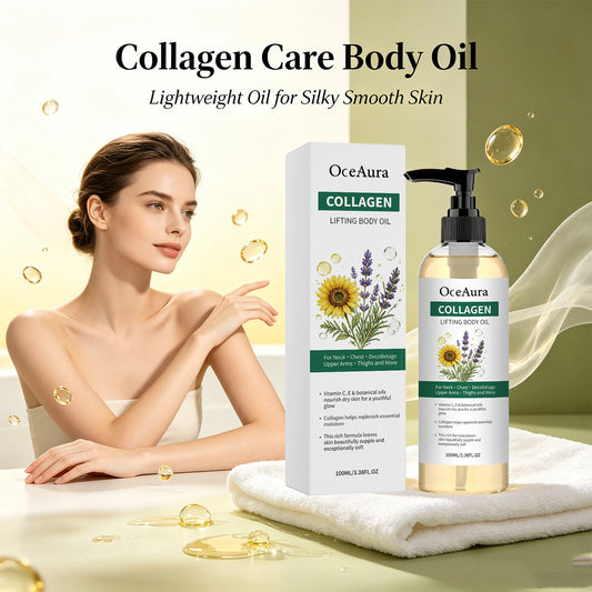 OceAura Collagen Body Oil Deep Hydration Skin Care