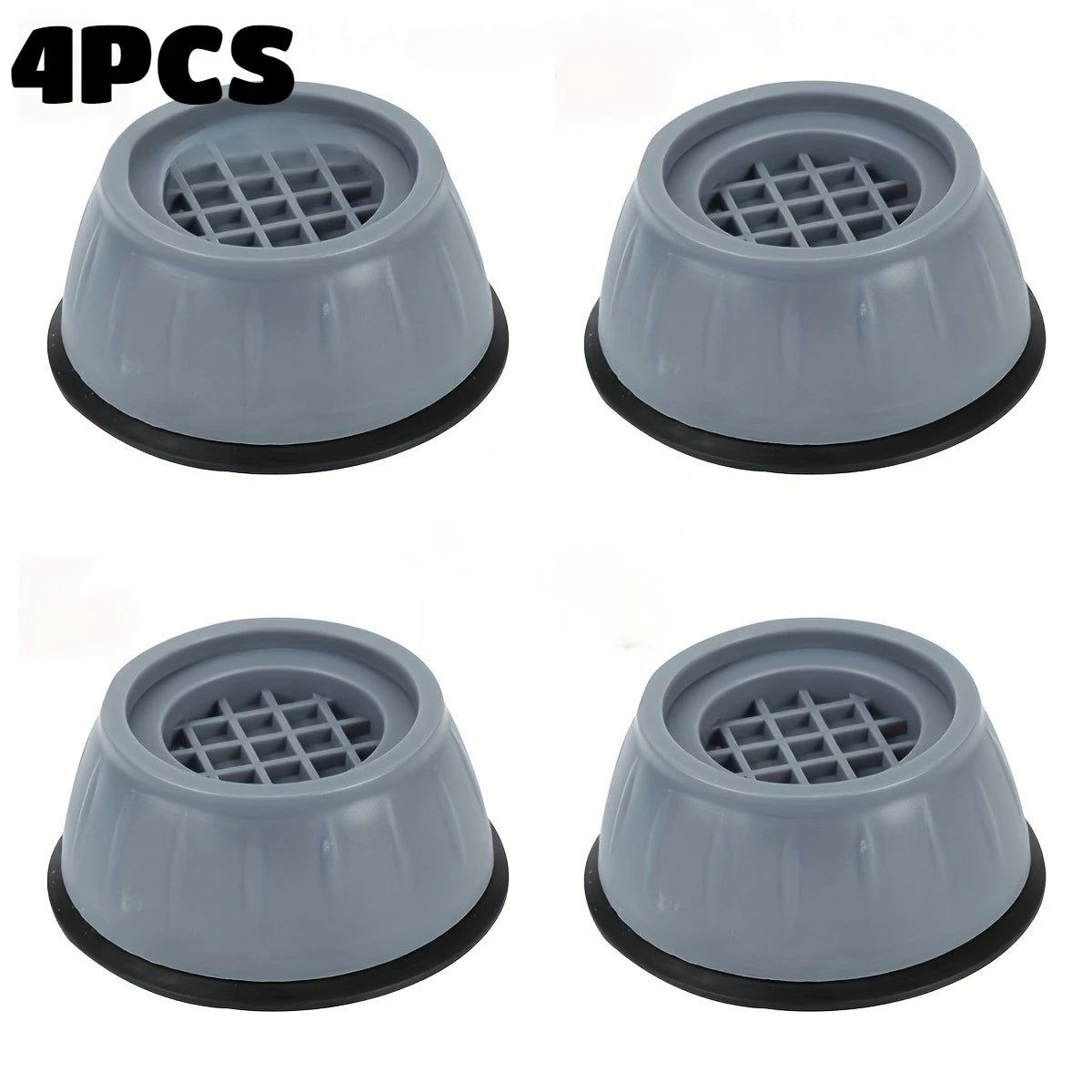 12PCS Anti Vibration Pads Washing Machine Feet Stabilizer Raiser Mat