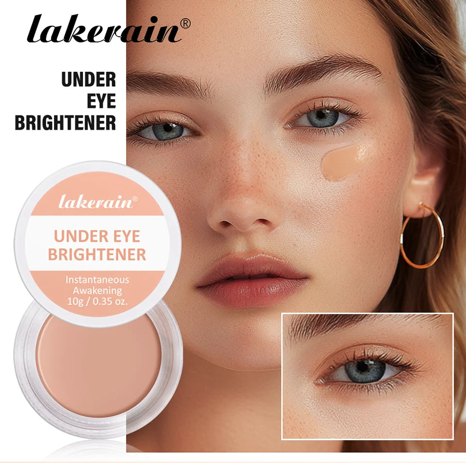 Lakerain Under Eye Brightener Hydrating Concealer Cream