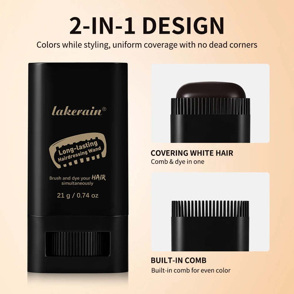Temporary Hair Dye Stick and Root Touch Up Comb - 4