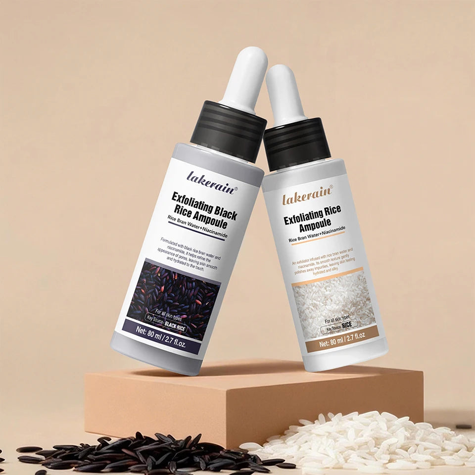 White Black Rice Exfoliating Serum Peeling Hydrating Toner - 20