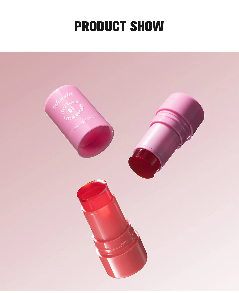 3 in 1 Jelly Tint Stick Hydrating Blush and Lip Tint