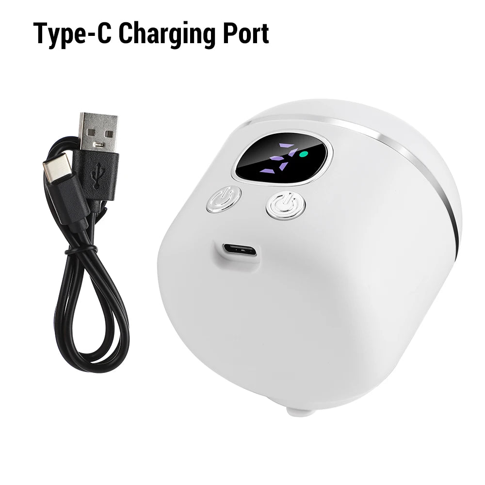 Electric Nail Clipper with LED Light and Magnifier - 10