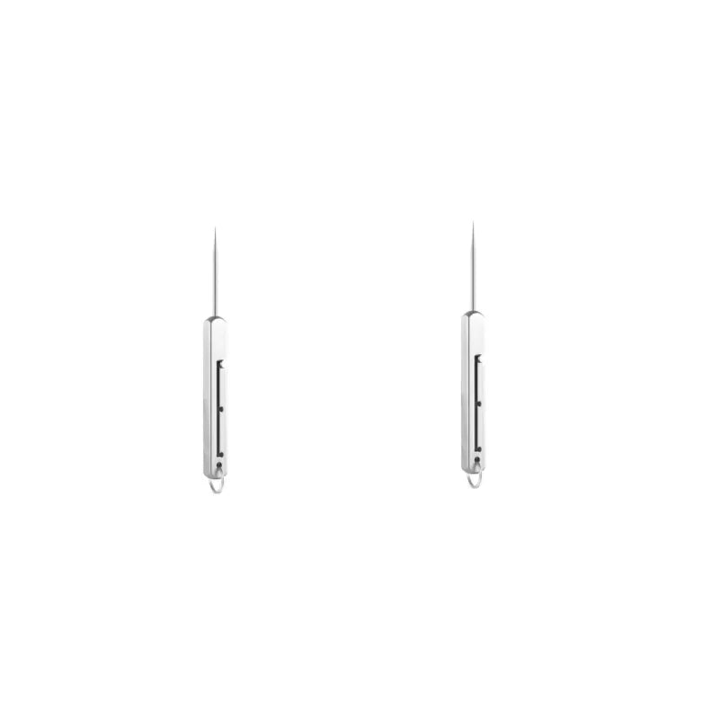 Portable Titanium Toothpick Set Metal Pocket Pick for Camping and Travel
