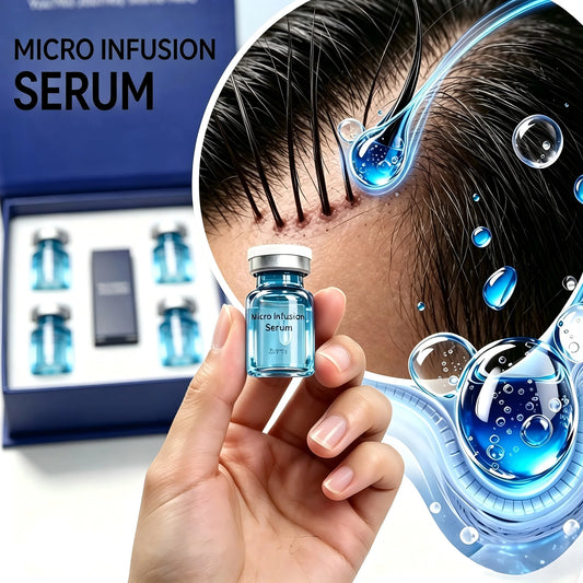 Microneedle Hair Regrowth Care Kit Scalp Serum Treatment