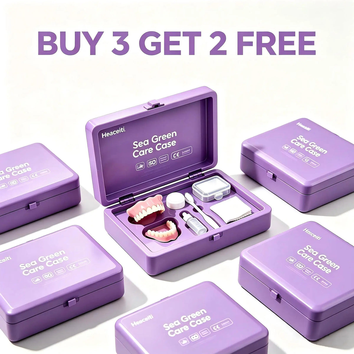 Instant Smile Veneers Upper Lower Teeth Set Denture Kit