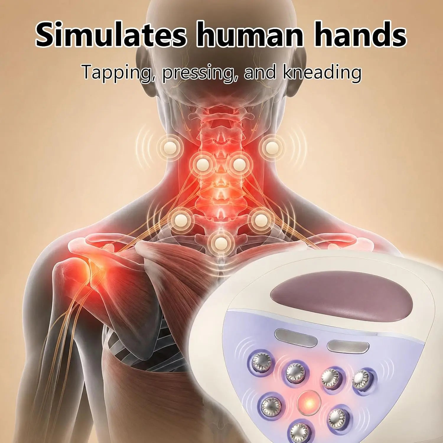 4 in 1 Neck Massager Pillow and Cervical Traction Device - 5