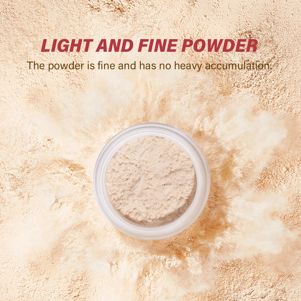 Setting Powder Matte Pink Finish Oil Control Makeup Fixation - 2