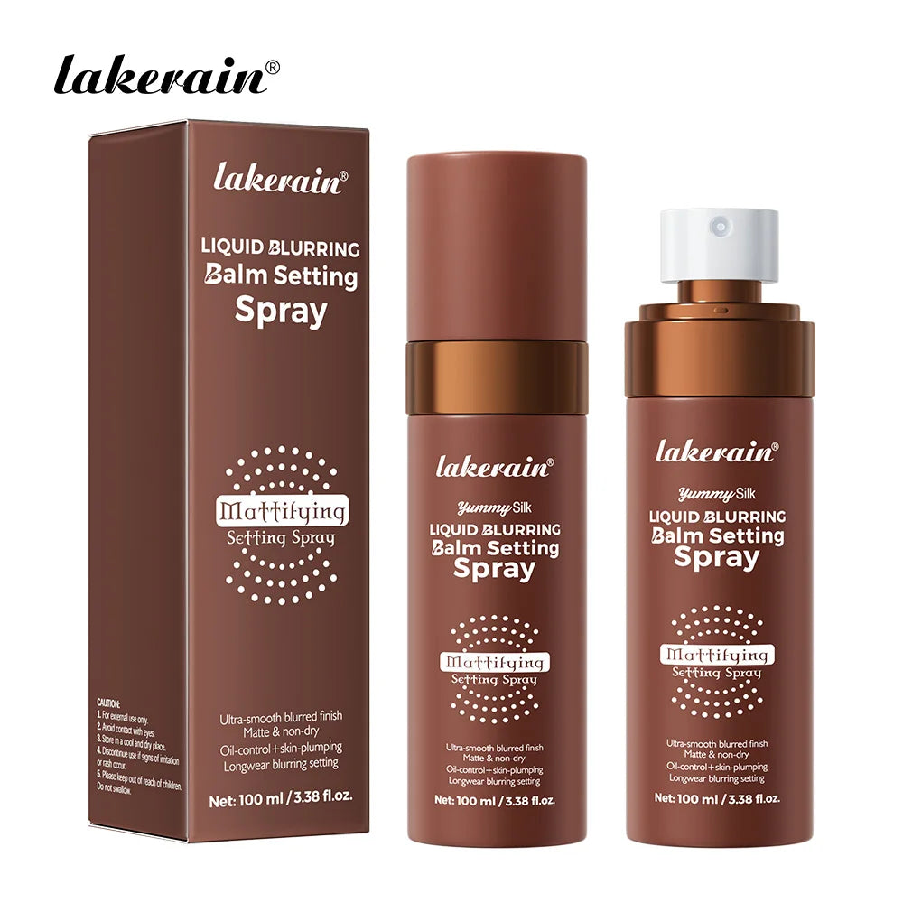 Liquid Blurring Balm Setting Spray Long Lasting Matte Makeup Fixer