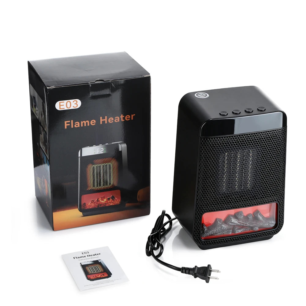 Portable Desktop Electric Heater PTC Ceramic Fast Warm Air Blower