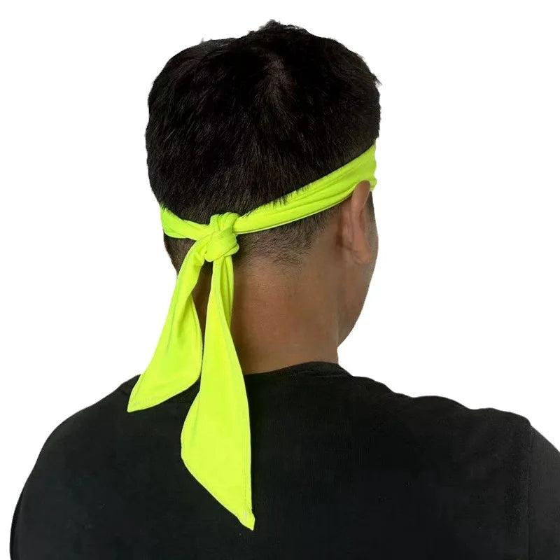 Unisex Sweatband Sports Headband Moisture Wicking Athletic Hair Tie