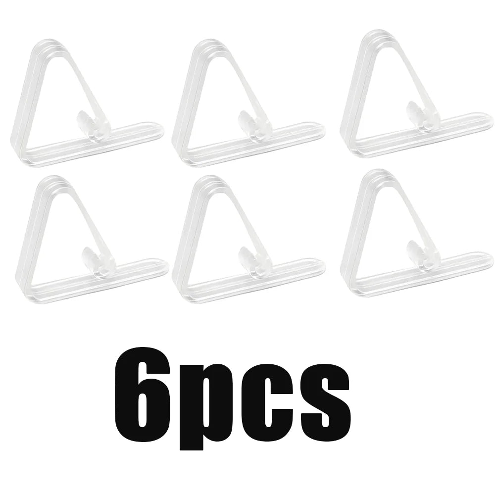 Clear Tablecloth Clips Anti Slip Table Cover Holder Set 6 12 24 Pack