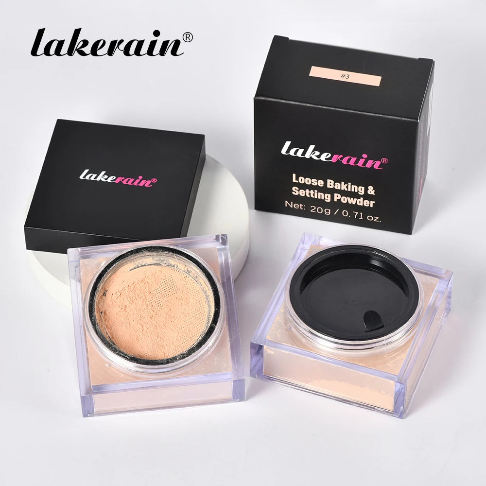 Lakerain Delicate Setting Powder Oil Control Face Powder - 1