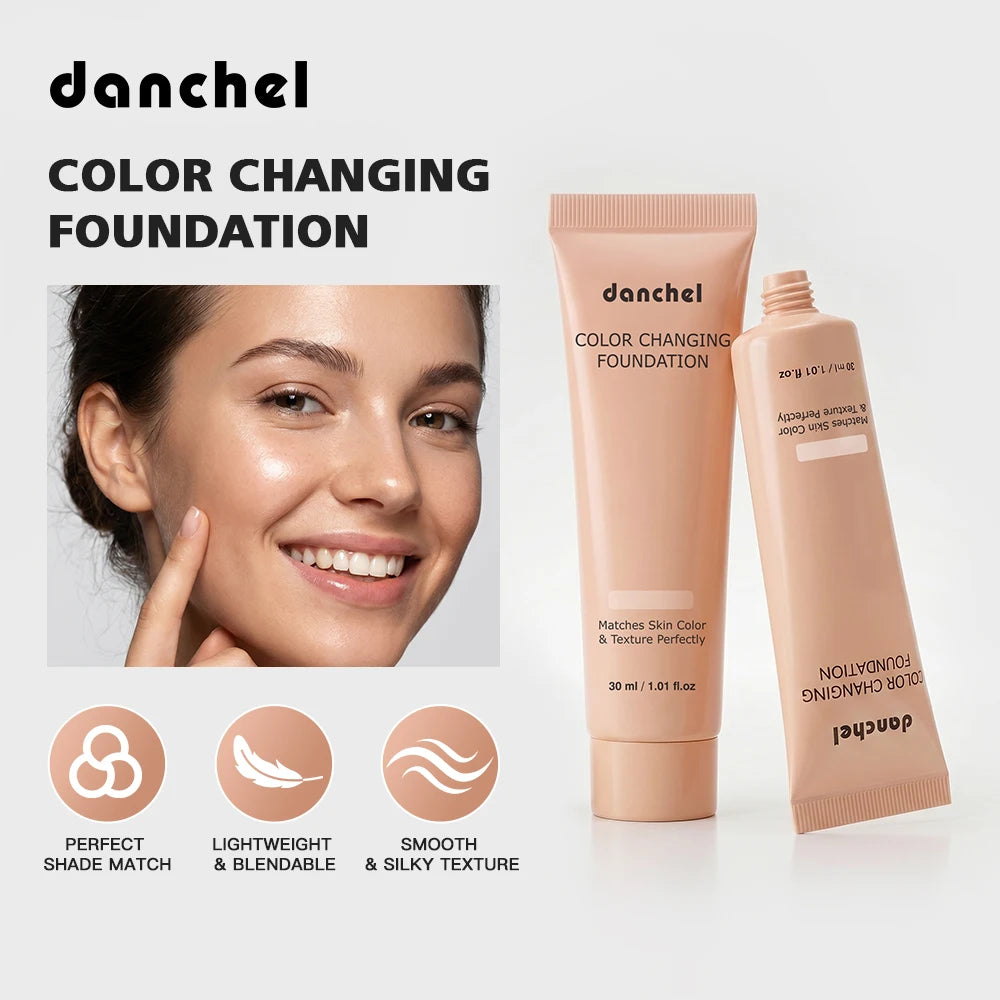 Color Changing Liquid Foundation & Skin Tone Adapting Concealer