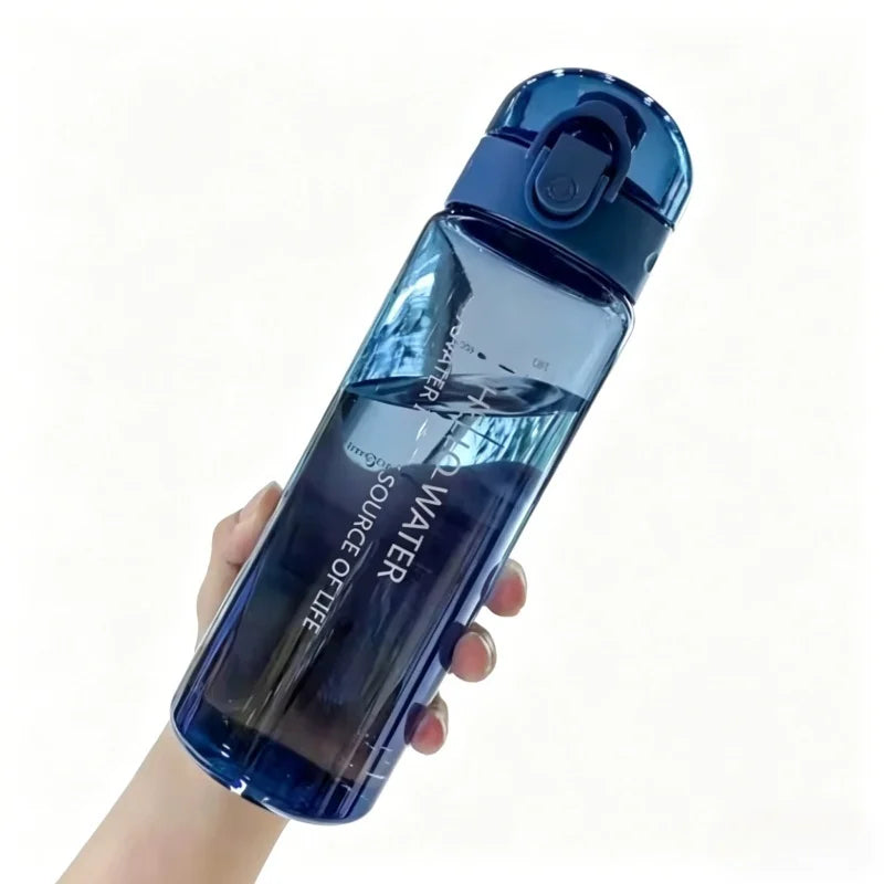 780ml Sports Water Bottle Leakproof Gym Travel Hydration Flask