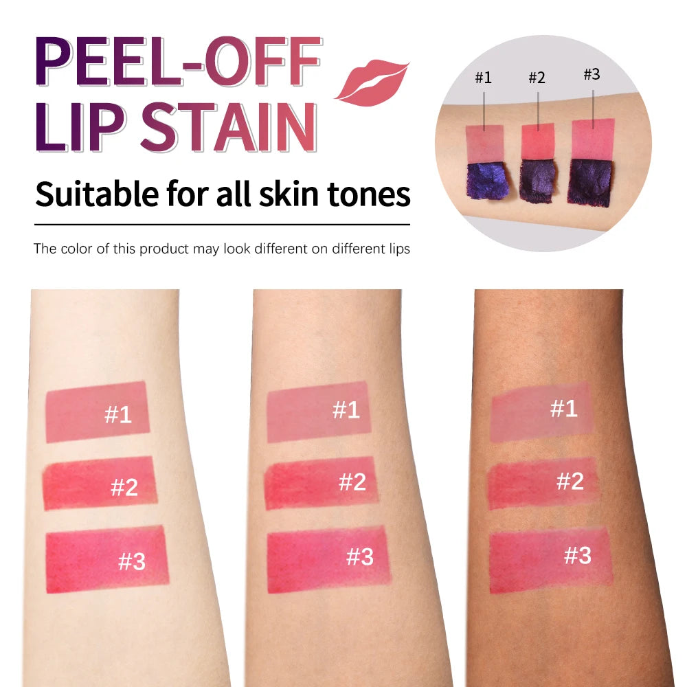 Peel Off Lip Stain Matte Tattoo Liquid Lipstick Waterproof Lip Gloss