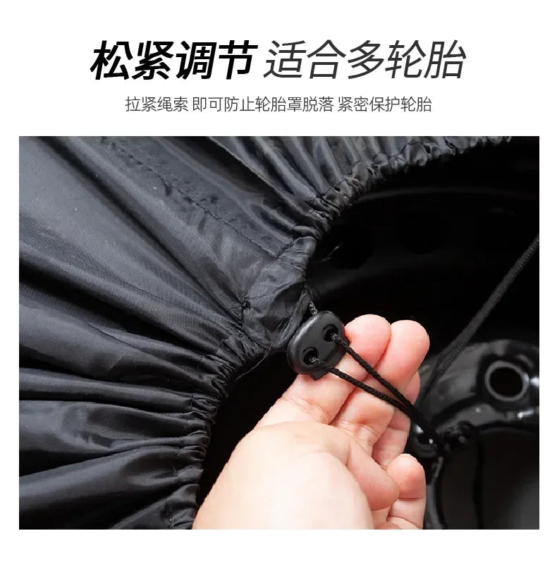 Universal Car Spare Tire Cover Waterproof Dustproof Storage Protector