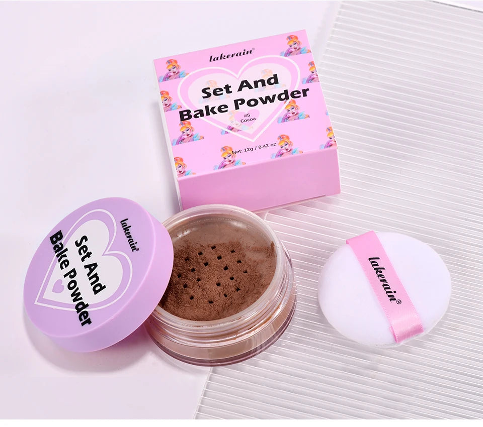 Lakerain Delicate Setting Powder Oil Control Face Powder