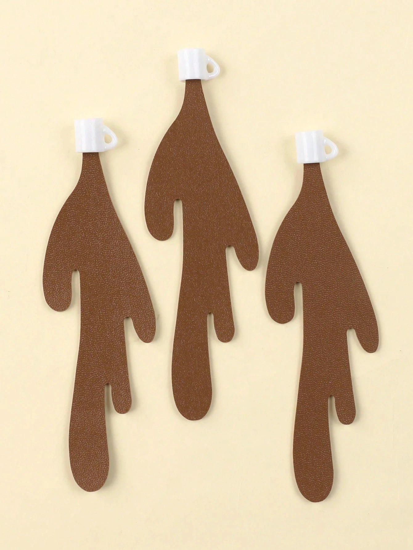 Spilled Coffee Bookmark Unique Reading Corner Marker for Book Lovers - 13