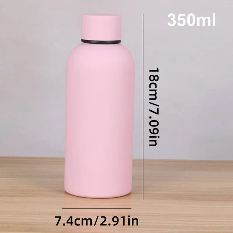 Stainless Steel Vacuum Insulated Water Bottle Portable Travel Thermos
