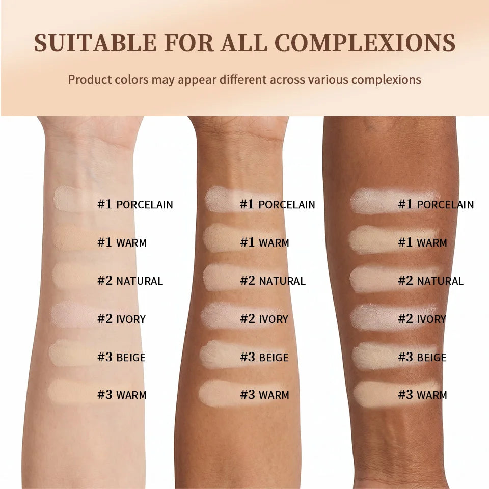 Double Layer Pressed Powder Oil Control Matte Setting Powder Makeup