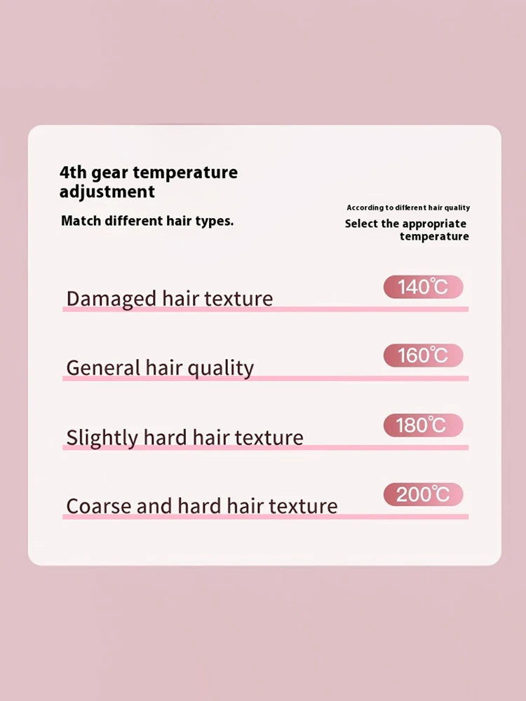 Cordless Ion Care Straight Hair Brush 4-Speed Heated Comb - 15