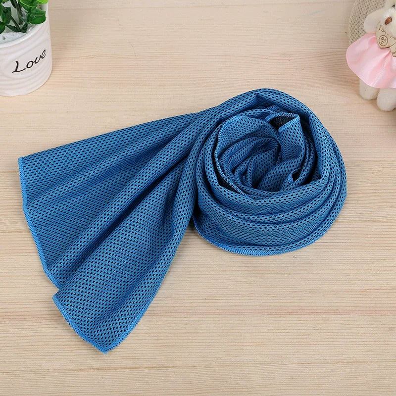 Instant Cooling Towel for Sports Fitness Workout and Yoga Sweat Relief