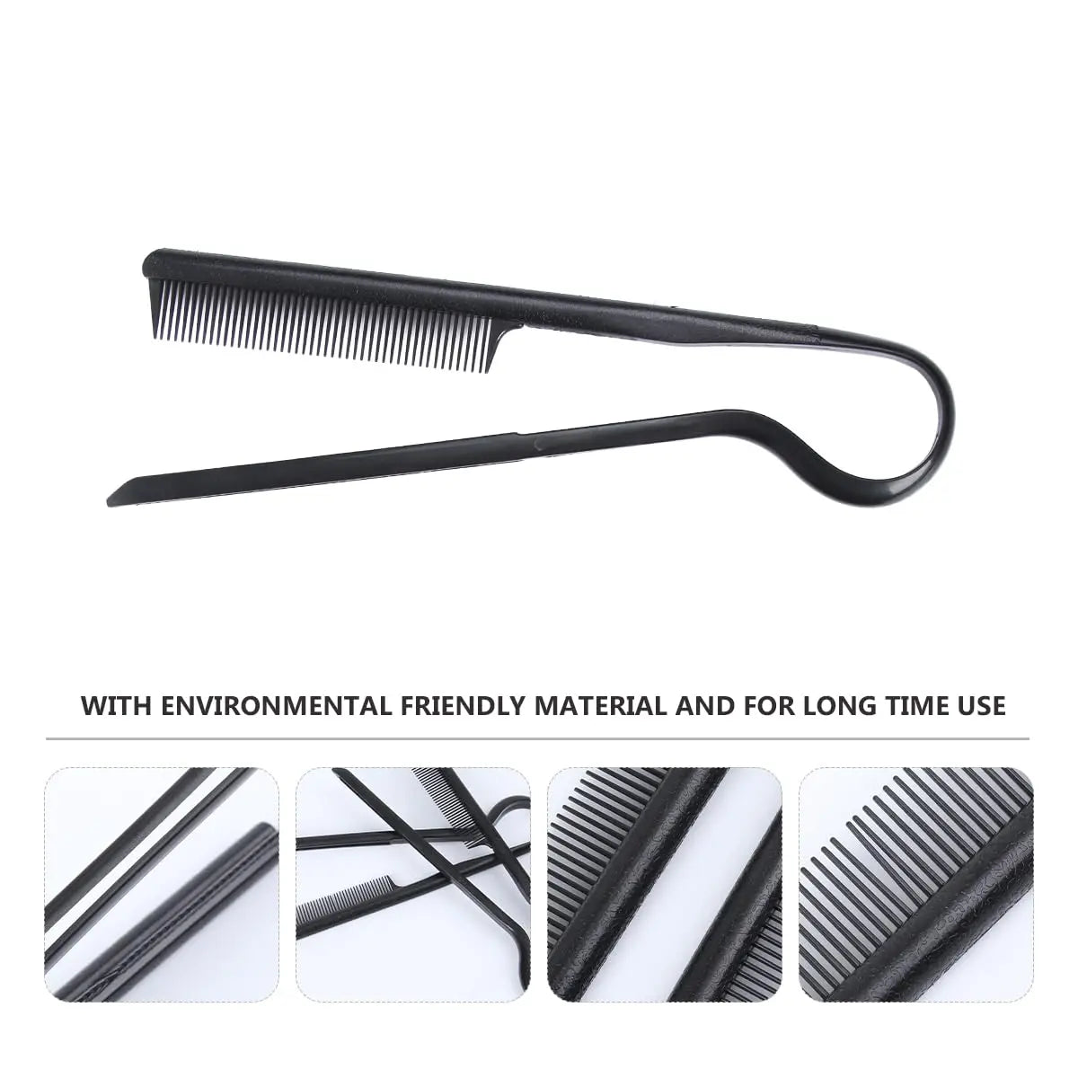 V Shaped Hair Straightening Comb Professional Styling Splint Clip