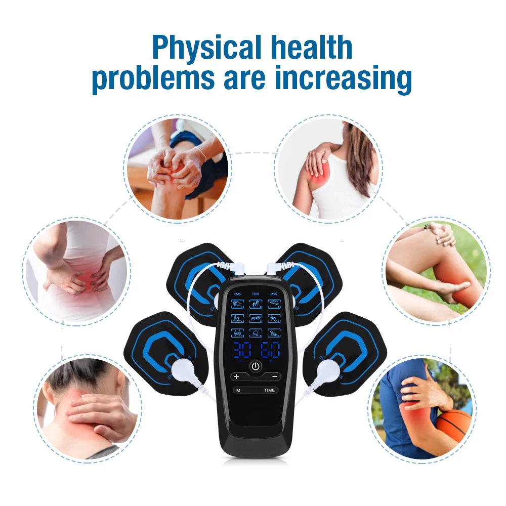 Intelligent Portable Electric Neck Massager Body Massage Patch - 9