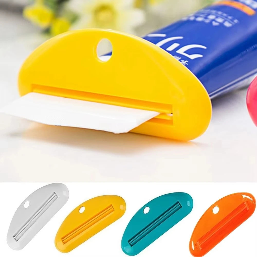 Manual Toothpaste Dispenser Tube Squeezer Bathroom Extruder Tool - 8