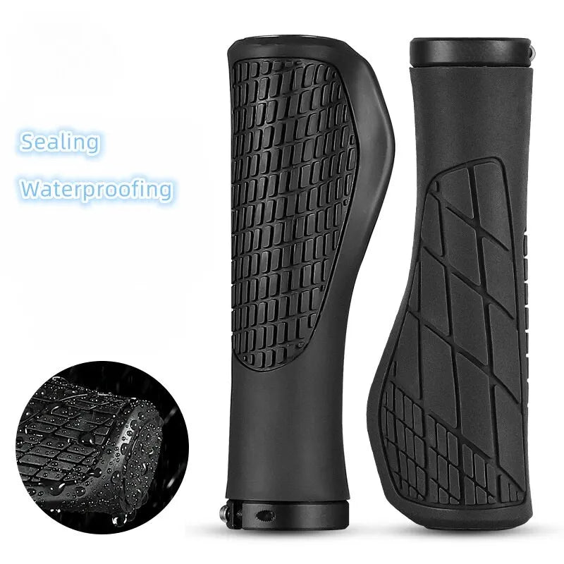 Ergonomic MTB Bicycle Grips Anti-Slip Shockproof Handlebar Covers - 5