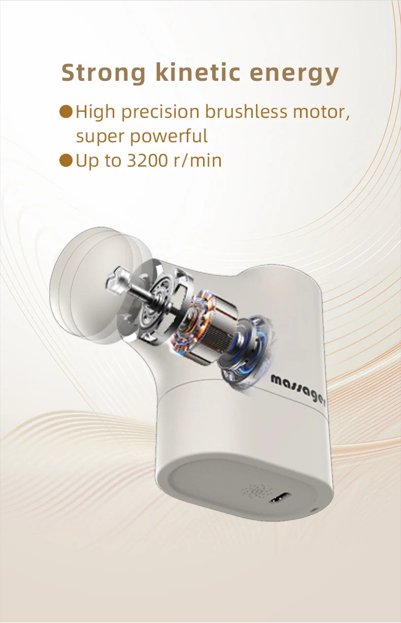 Mini Massage Gun Deep Tissue Percussion Massager